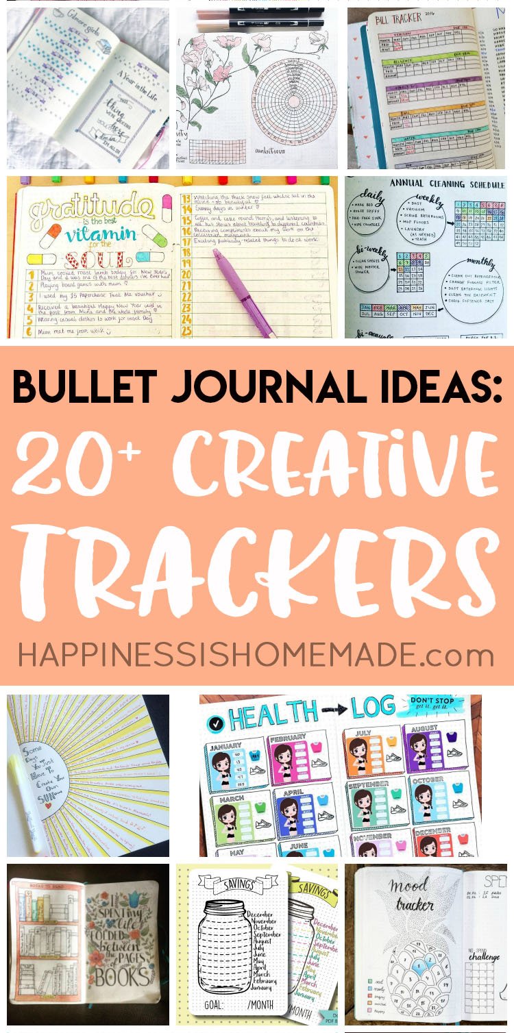 Bullet Journal Chart Ideas