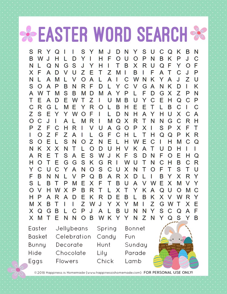 Christian Easter Word Search Printable Printable World Holiday