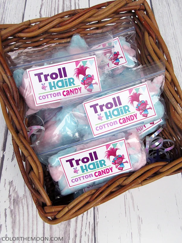 Troll Hair cotton candy