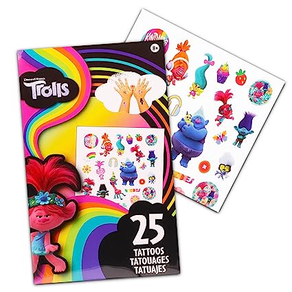 Trolls tattoos and stickers