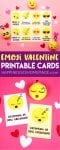 emoji valentine printable cards