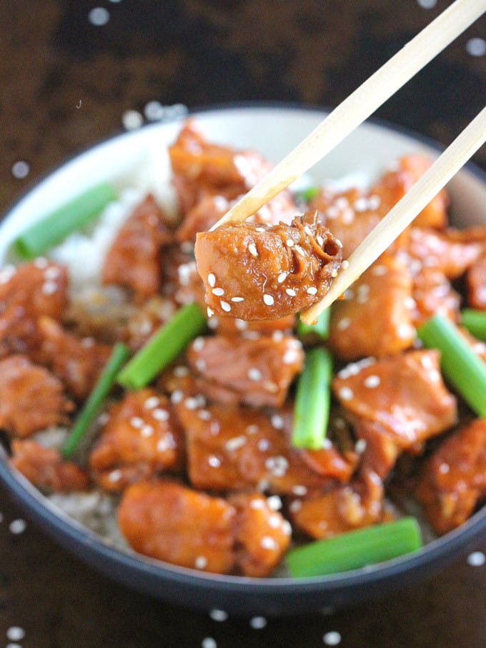 pressure cooker mongolian chicken