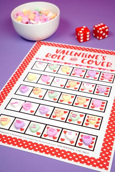 fun classroom roll and cover dice game