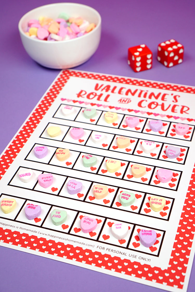 Valentine Games – Roll and Cover