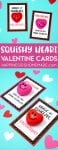 squishy heart valentine cards