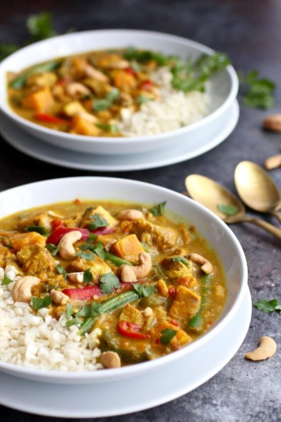 sweet potato chicken curry 