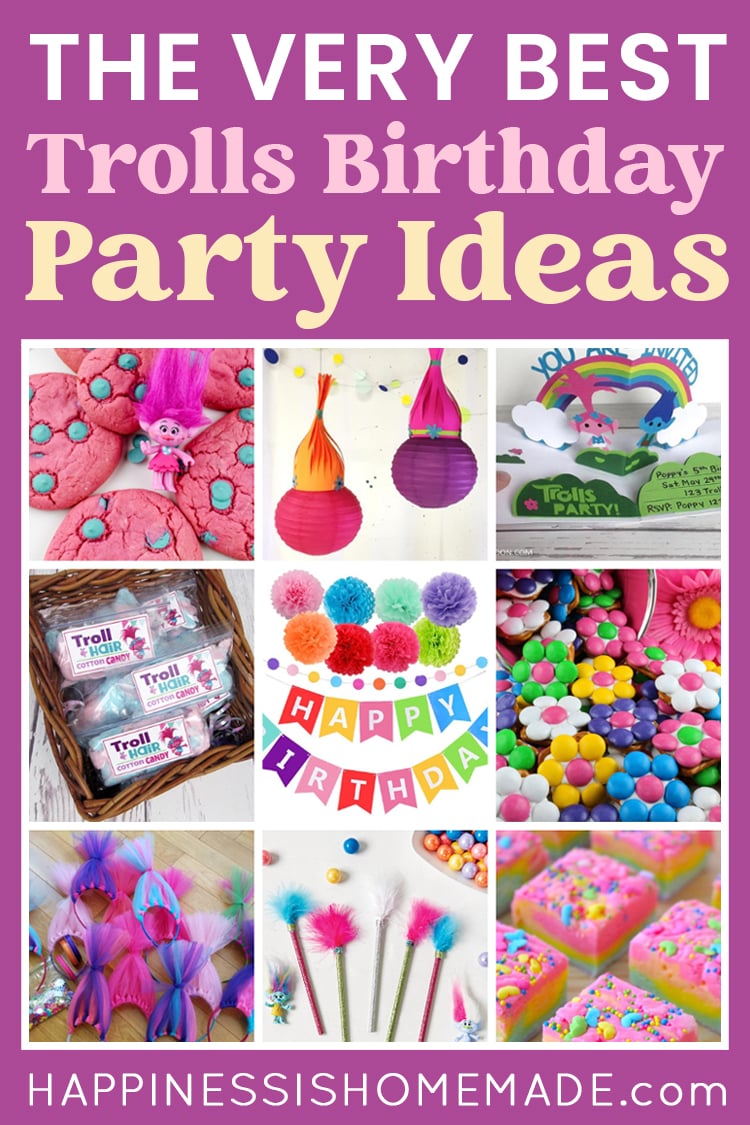 The Best Trolls Birthday Party Ideas