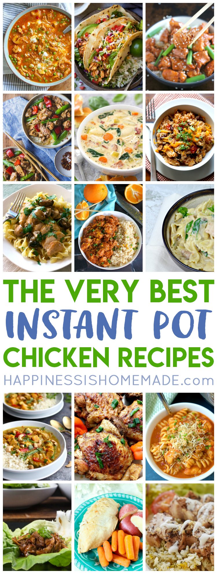 the very best instant pot chicken recipes