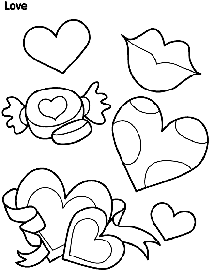 Valentines Coloring Pages Happiness is Homemade
