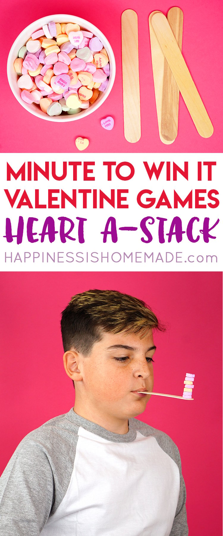 minute to win it valentine games heart a stack