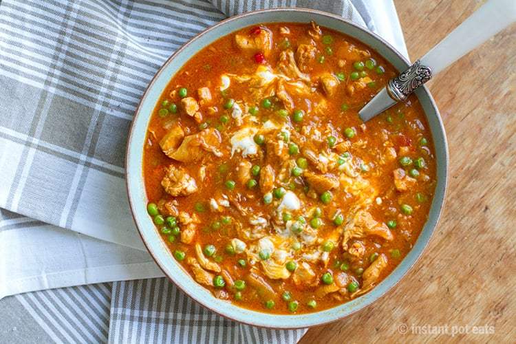 instant pot chicken paprika soup 