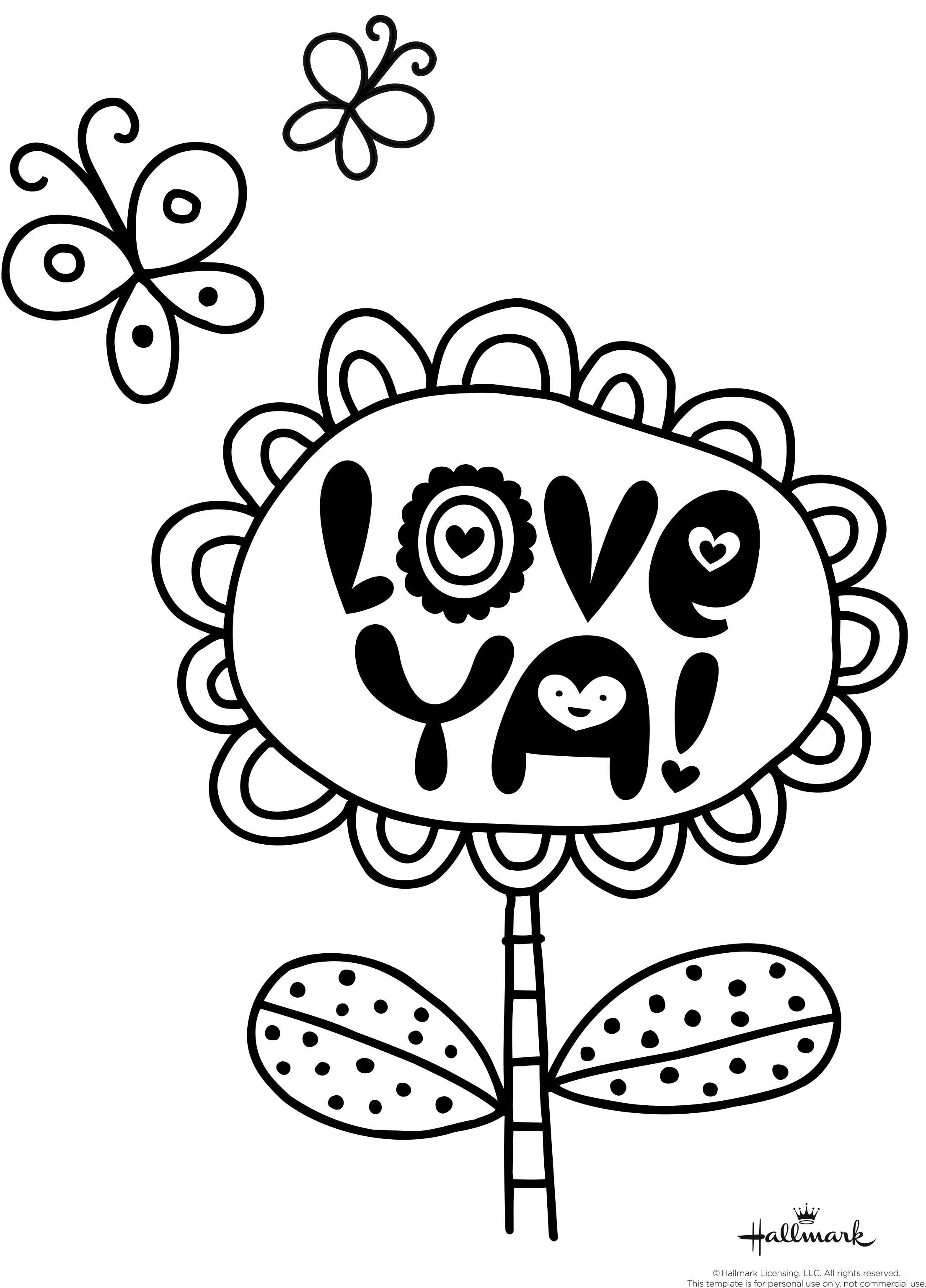 Valentines Coloring Pages Happiness is Homemade