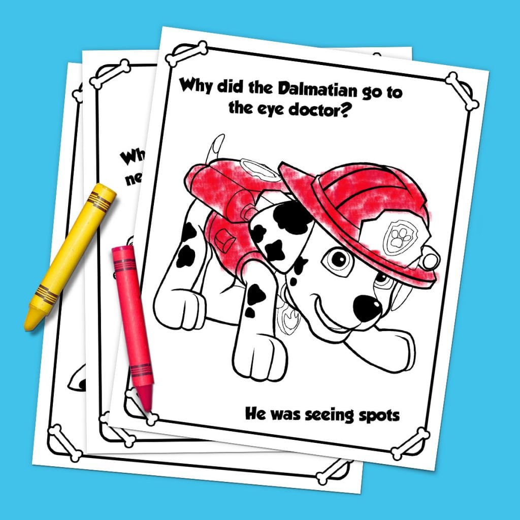 FREE PAW Patrol Coloring Pages - Happiness is Homemade