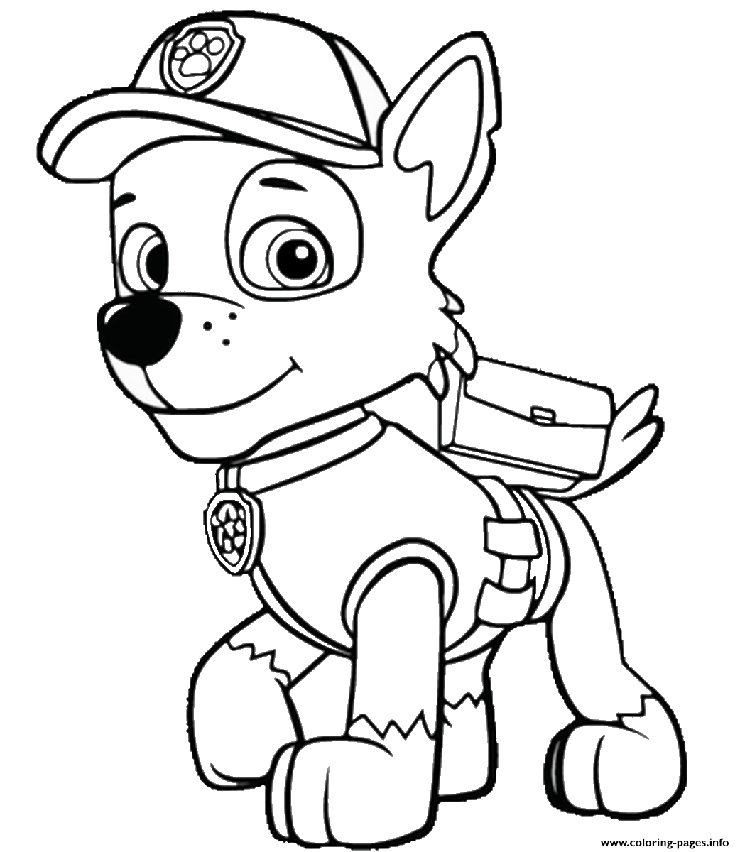 FREE PAW Patrol Coloring Pages - Happiness is Homemade