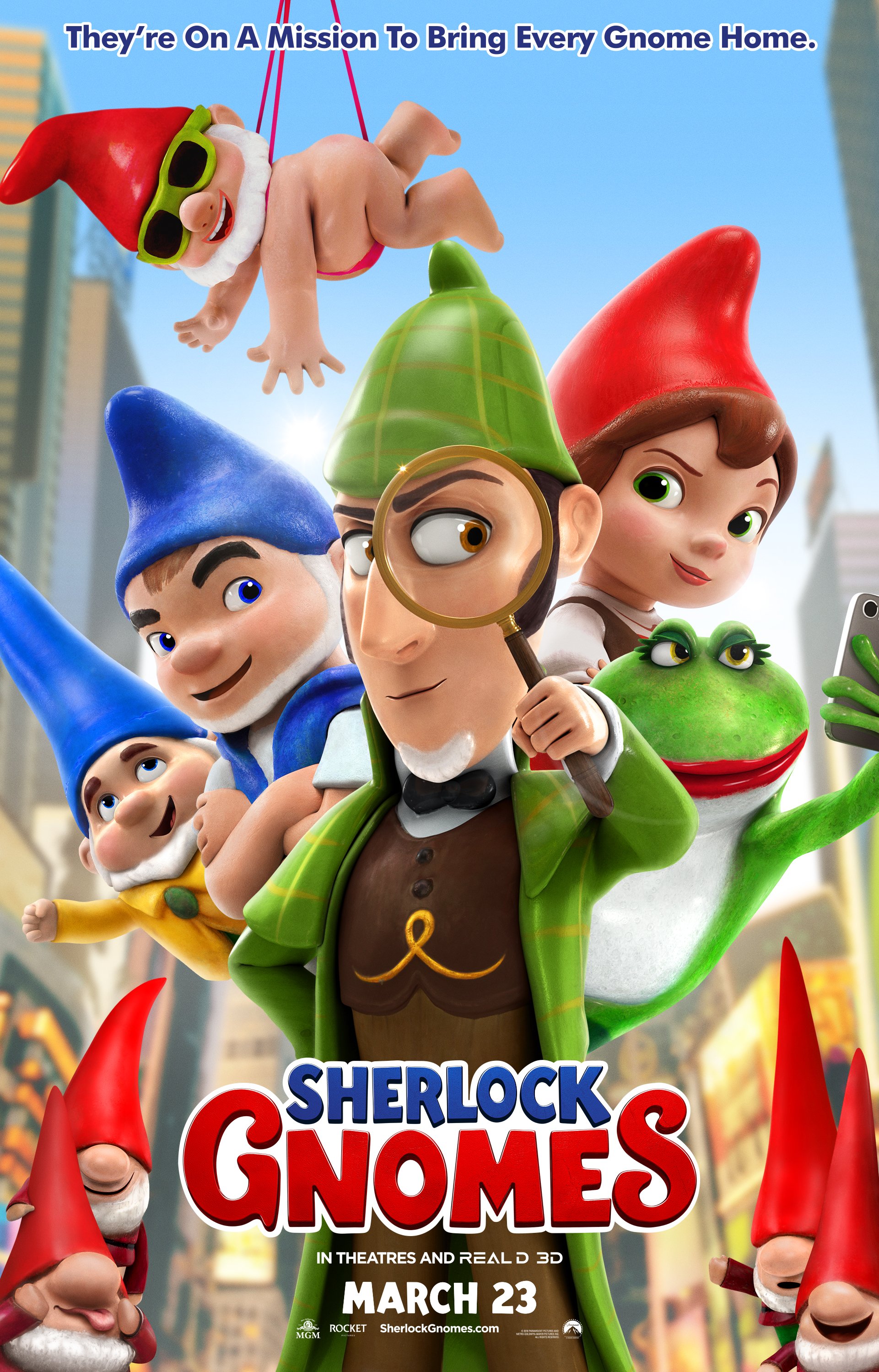 Sherlock Gnomes movie poster