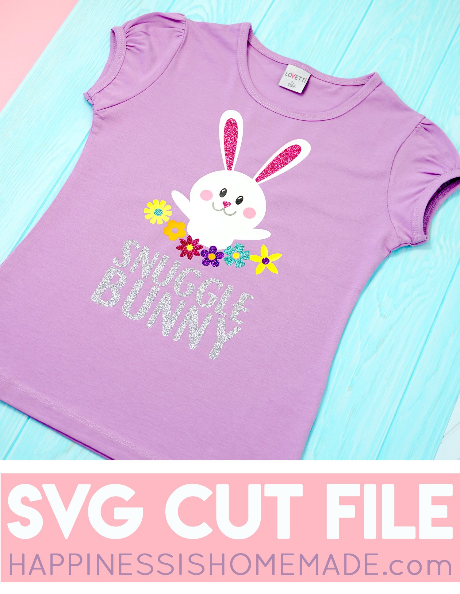 snuggle bunny easter svg file