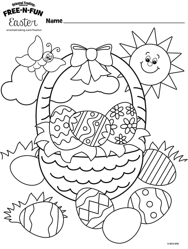 Easter Coloring 7