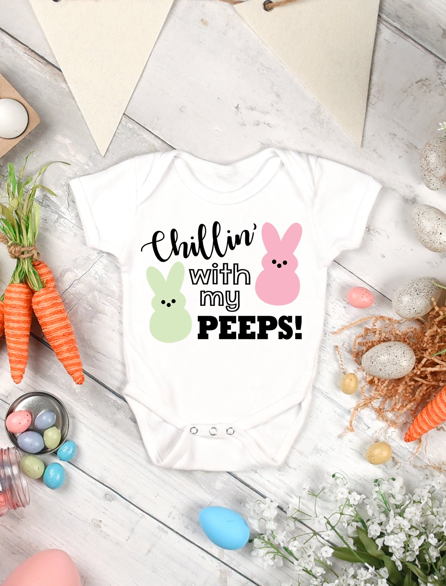 Chillin’ with My Peeps Easter SVG File