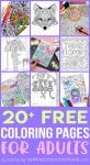 FREE Adult Coloring Pages 
