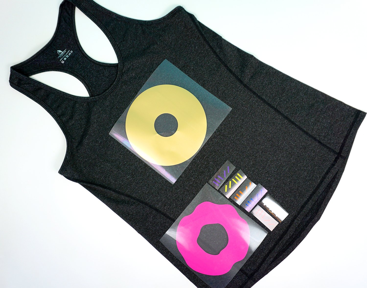 donut files on workout tanks