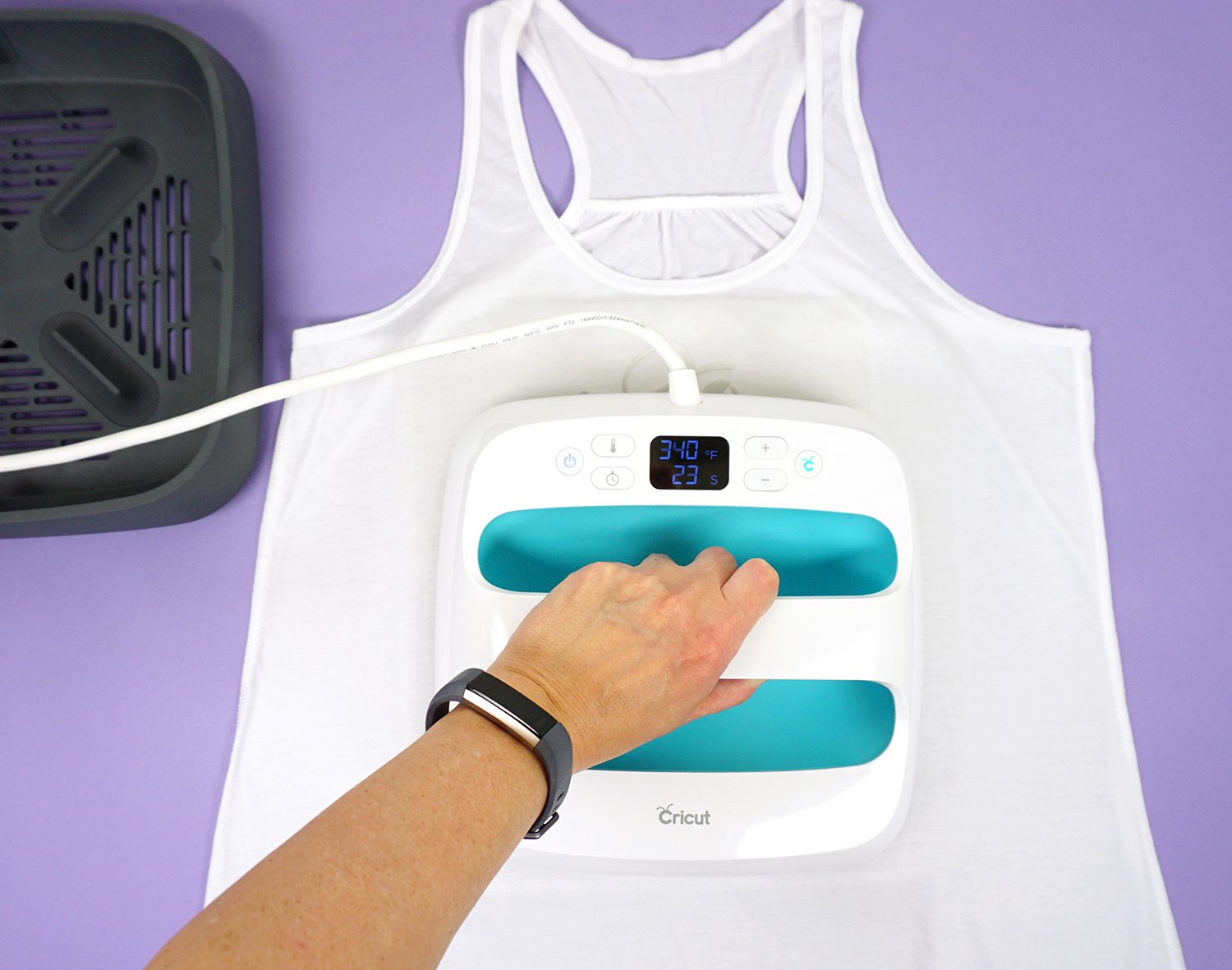 cricut iron on dri fit