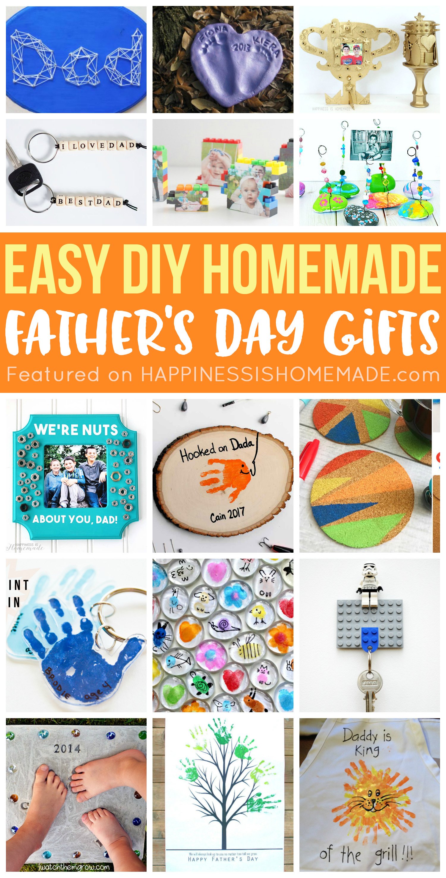 20+ Homemade Father’s Day Gifts That Kids Can Make