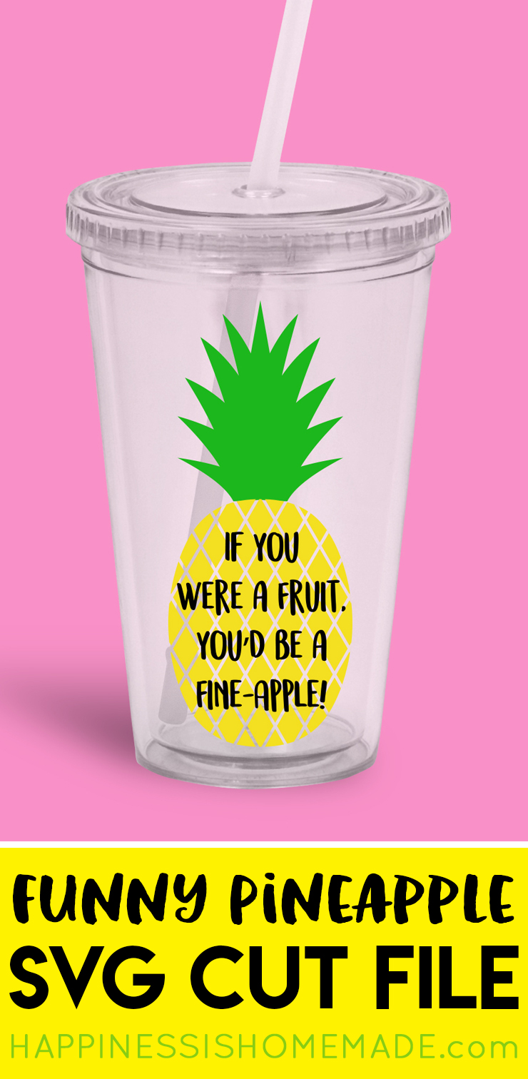 if you were a fruit youd be a fine apple tumbler