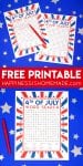free printable 4th of july word search