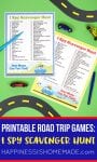 printable road trip games 