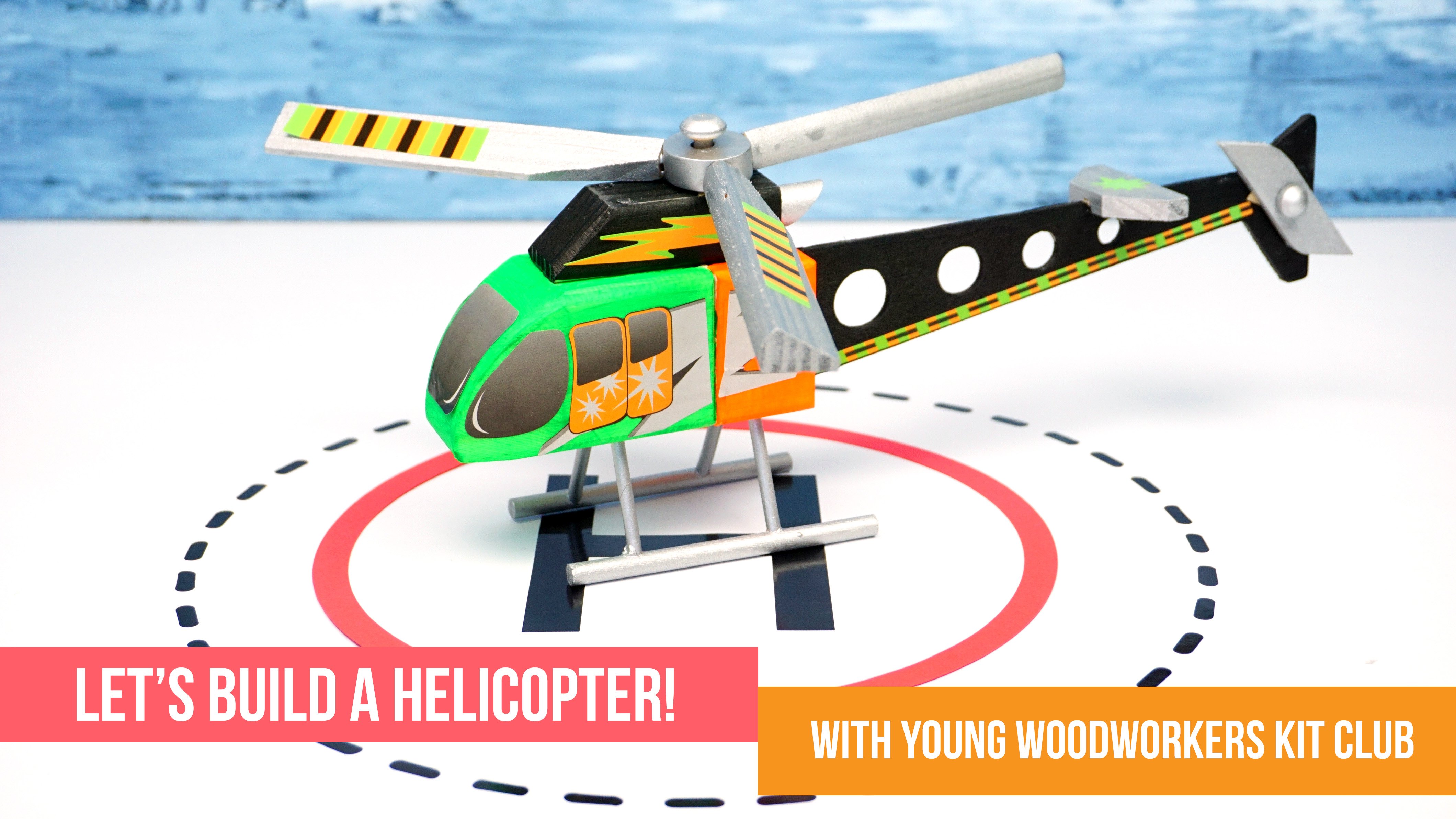 fully constructed working helicopter toy