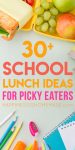 30+ School Lunch Ideas for Kids