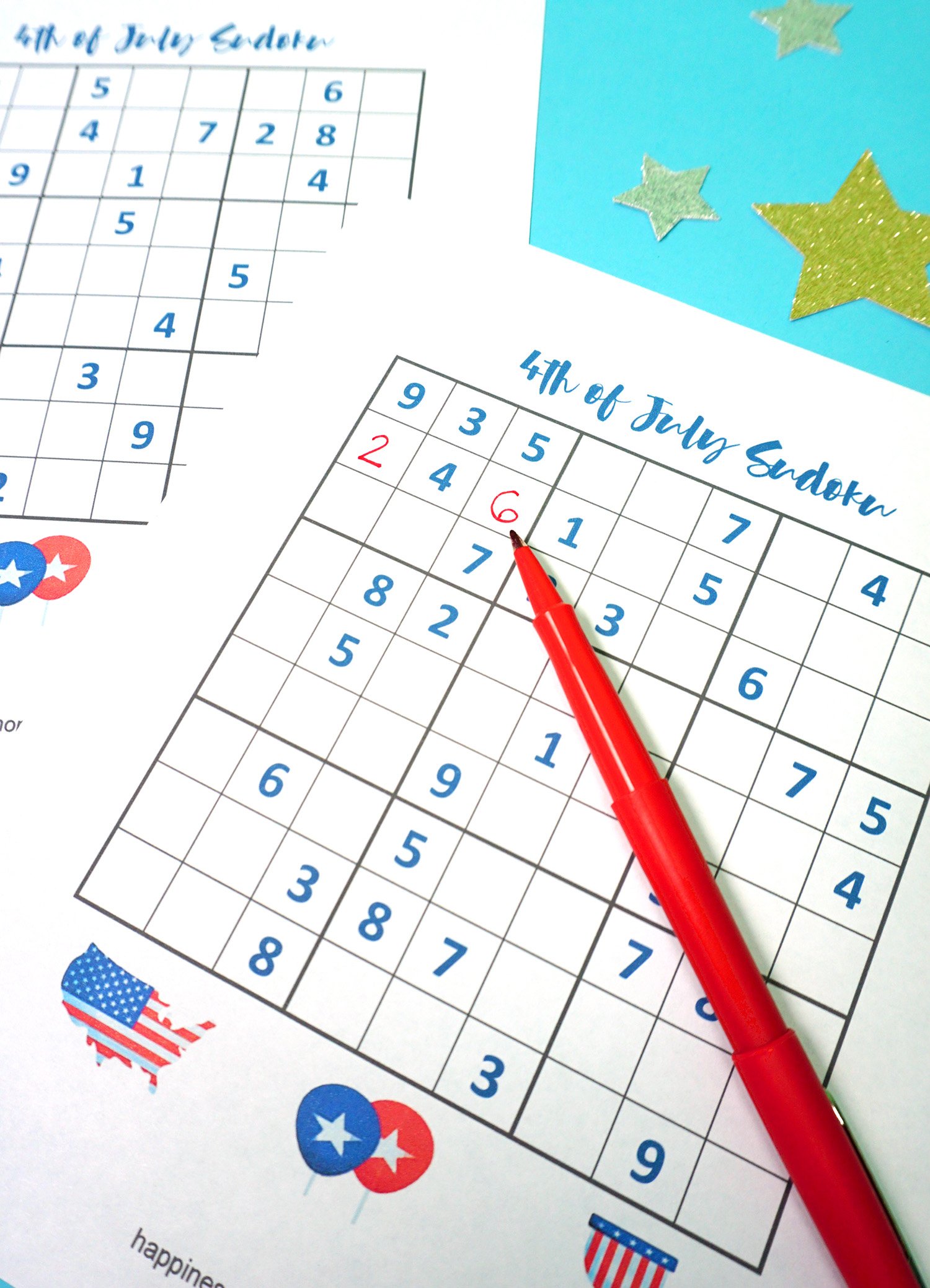 free printable sudoku game