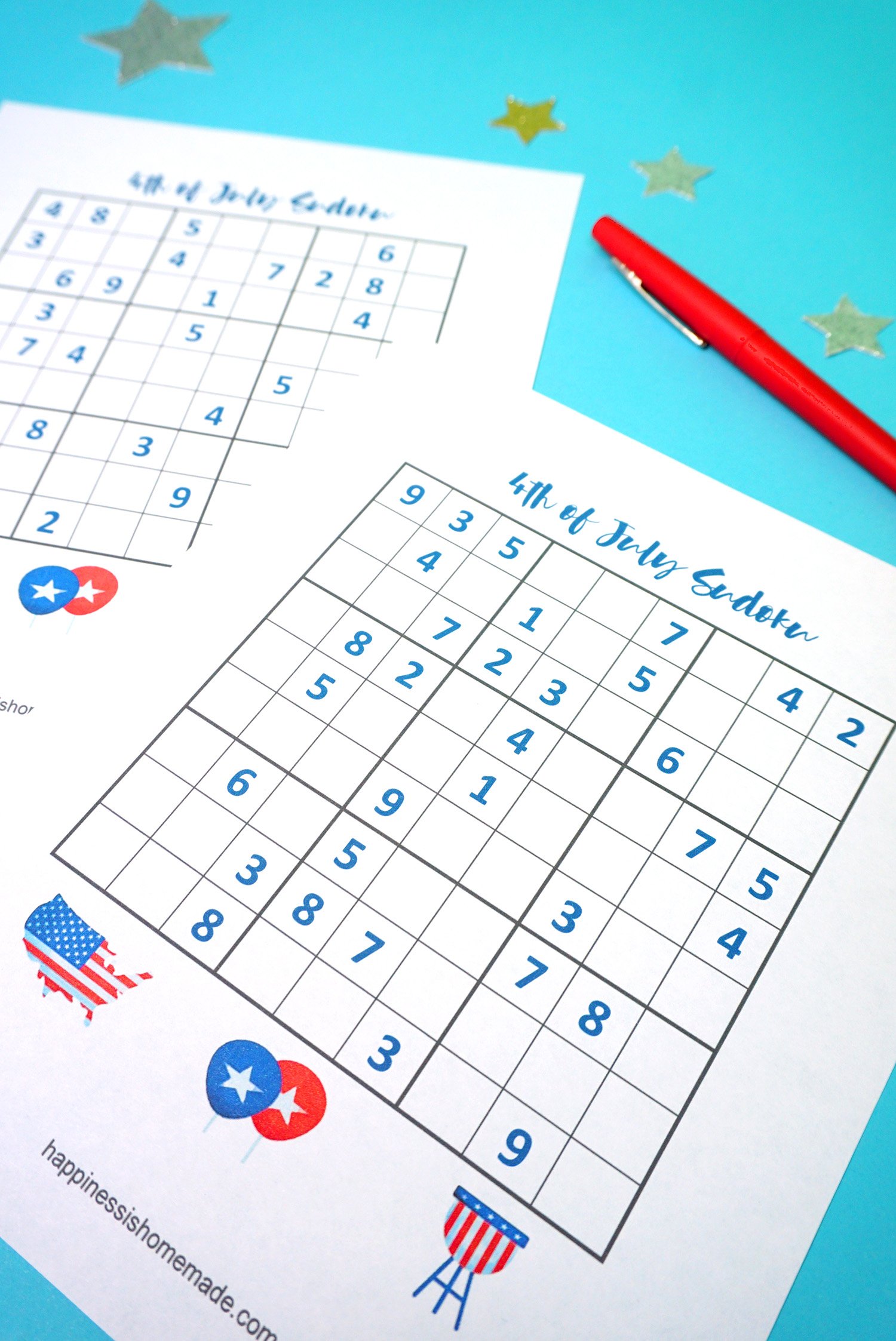 printable 4th of july game 