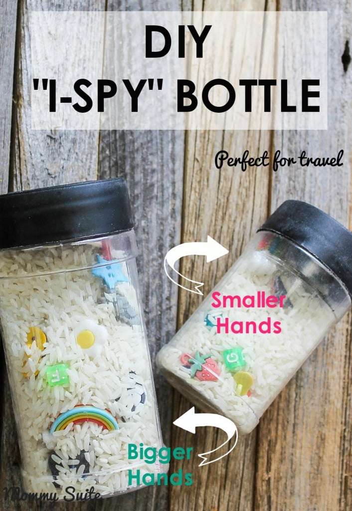 i spy sensory bottle