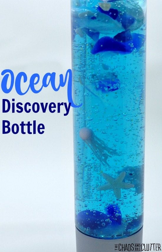 ocean discovery sensory bottle