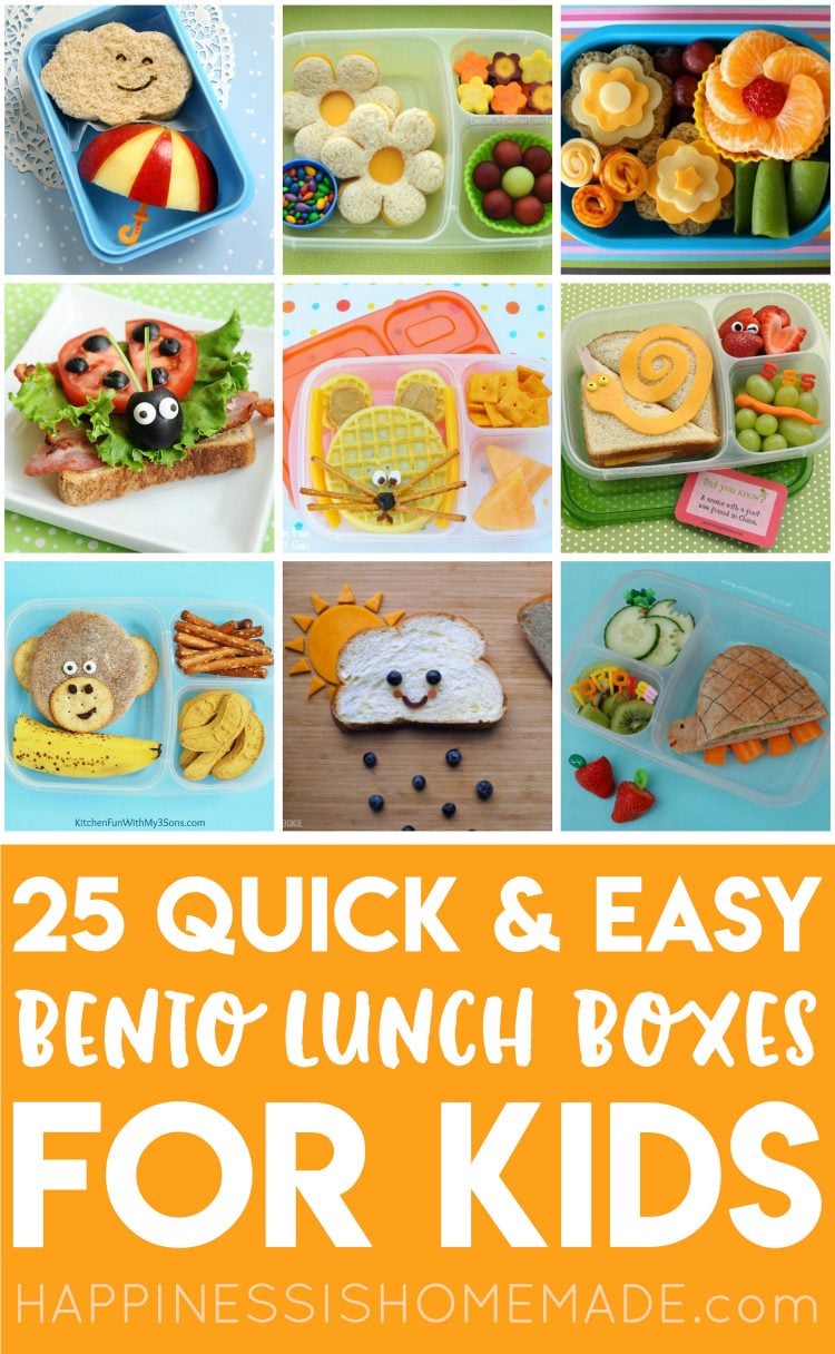 25 quick and easy bento lunch boxes