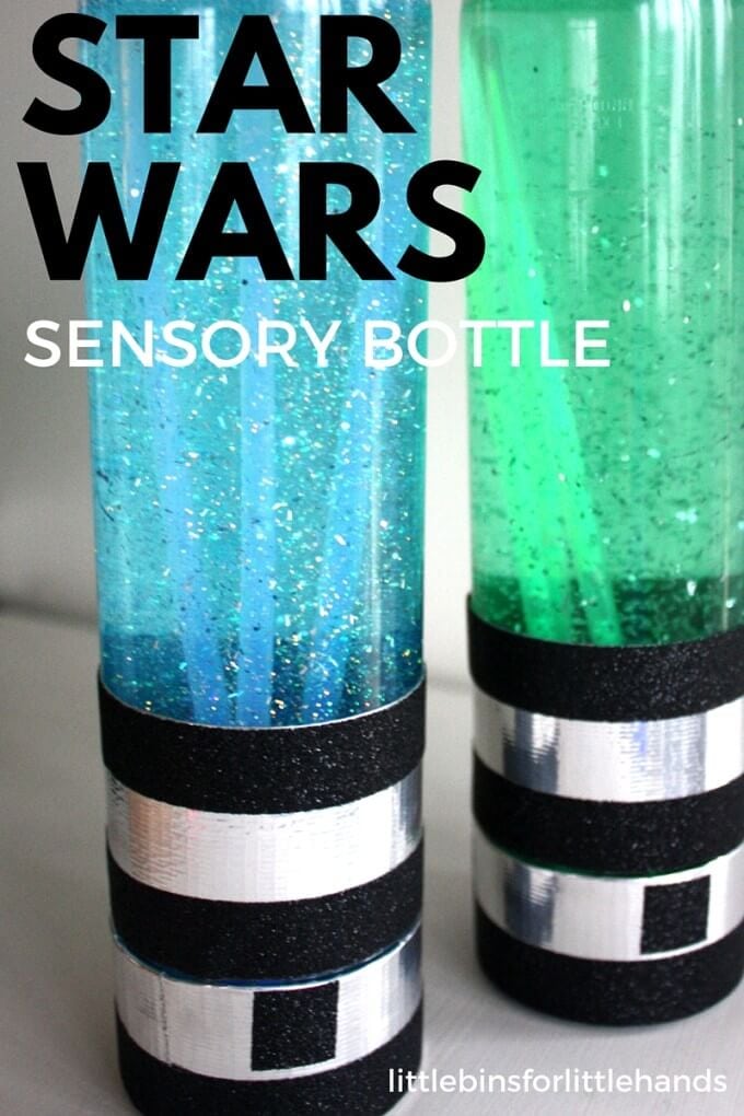 star wars sensory bottles