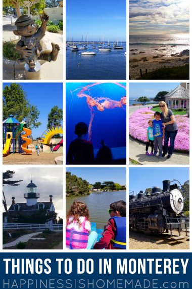 collage of things to do in monterey pictures