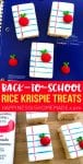 back to school rice krispie treats