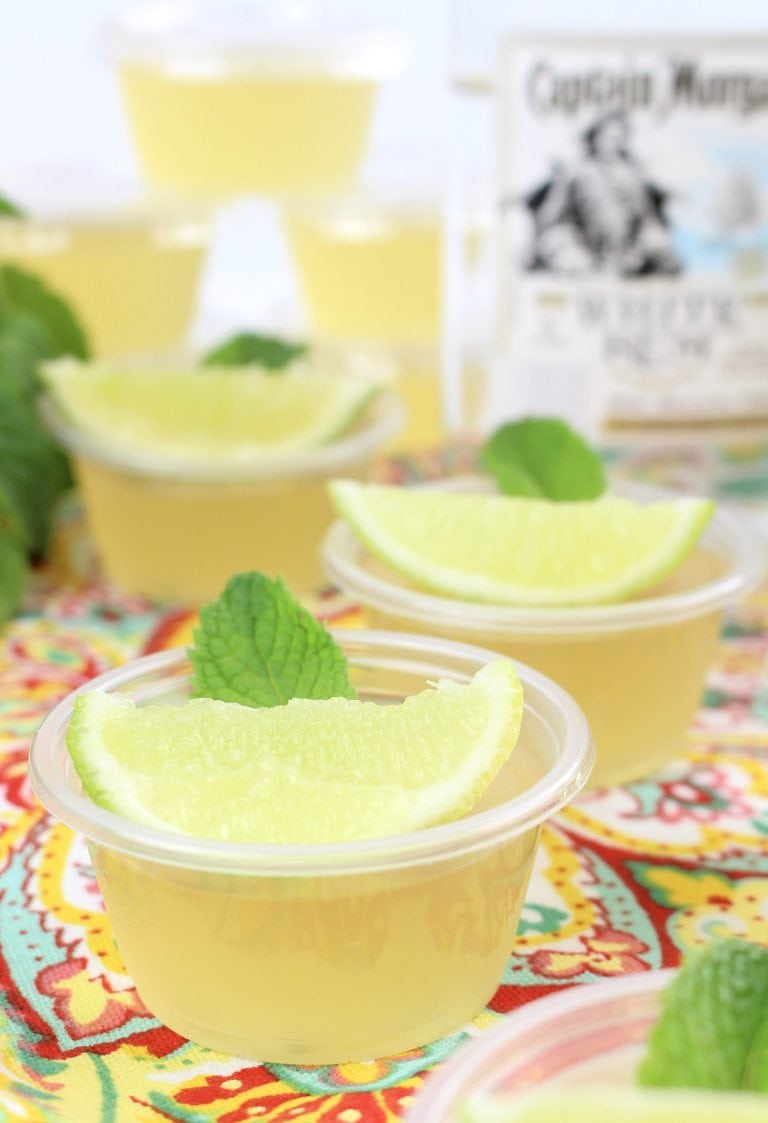 Mojito Jello Shot Recipe Happiness is Homemade