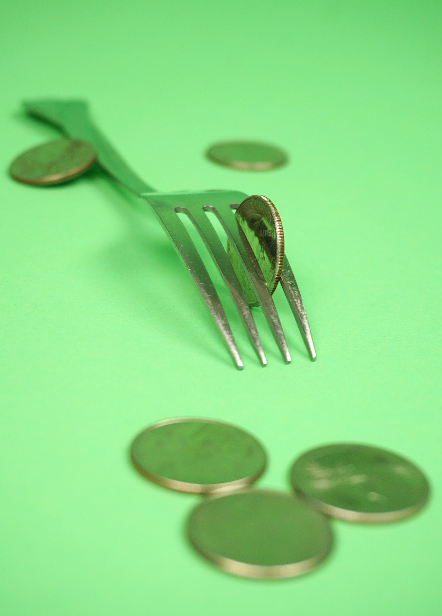 Fork and Quarters - Minute to Win It Party Game