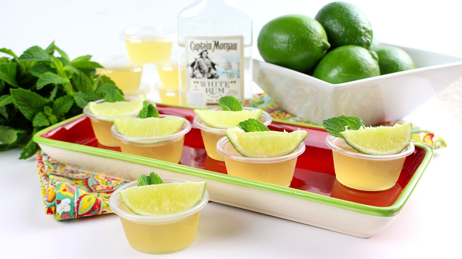 mojito jello shot cocktails 