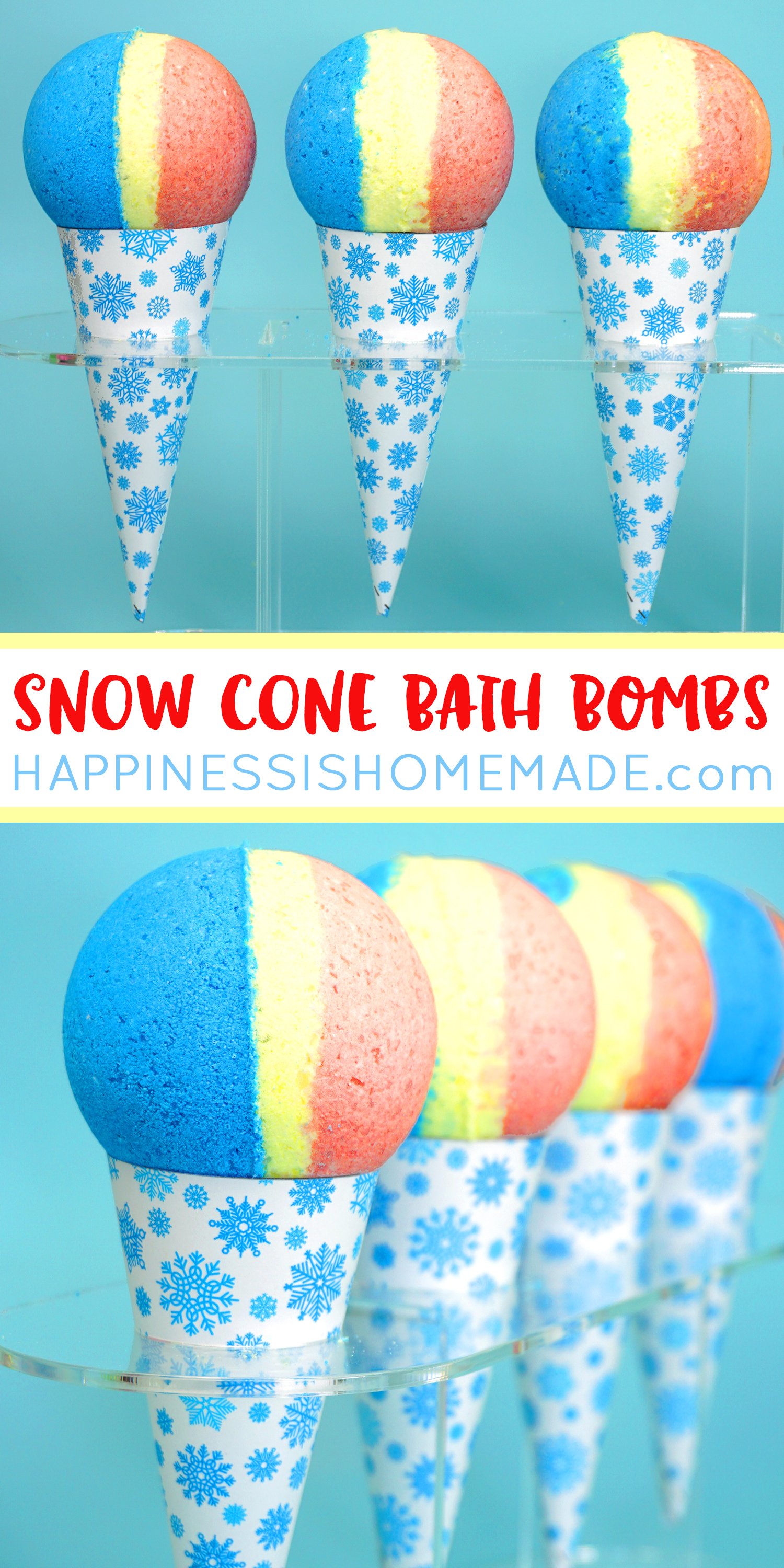 snow cone bath bombs 
