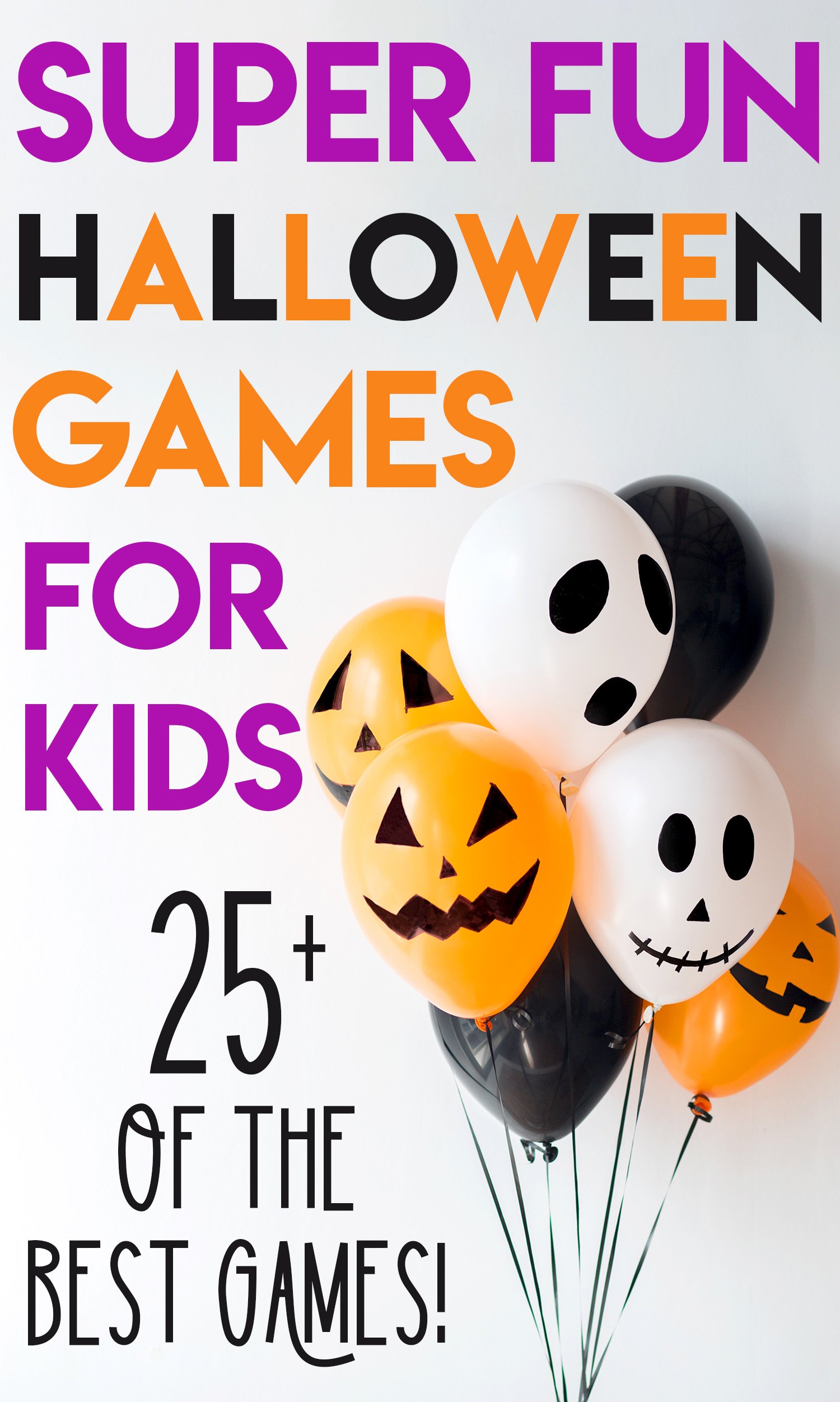 Fun Halloween Games for Kids  Happiness is Homemade