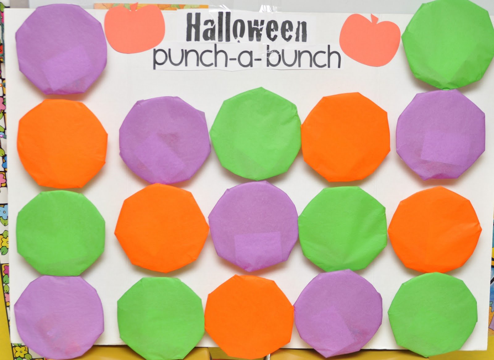 halloween punch a bunch game