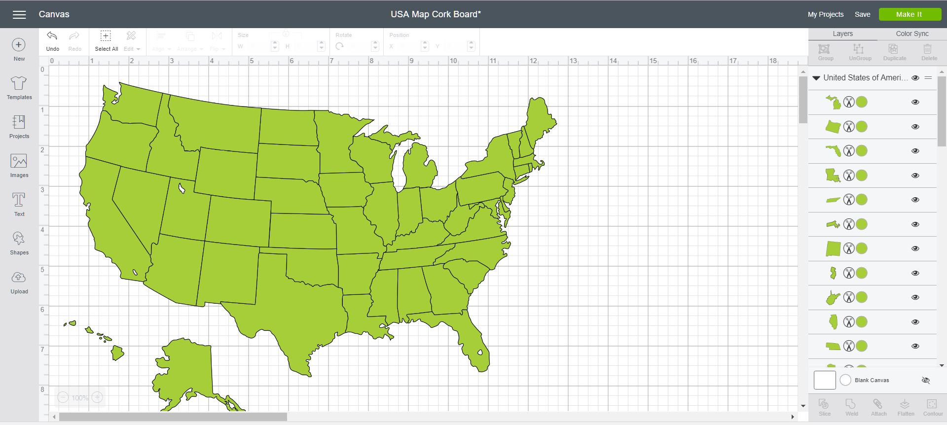 map svg file in cricut design space