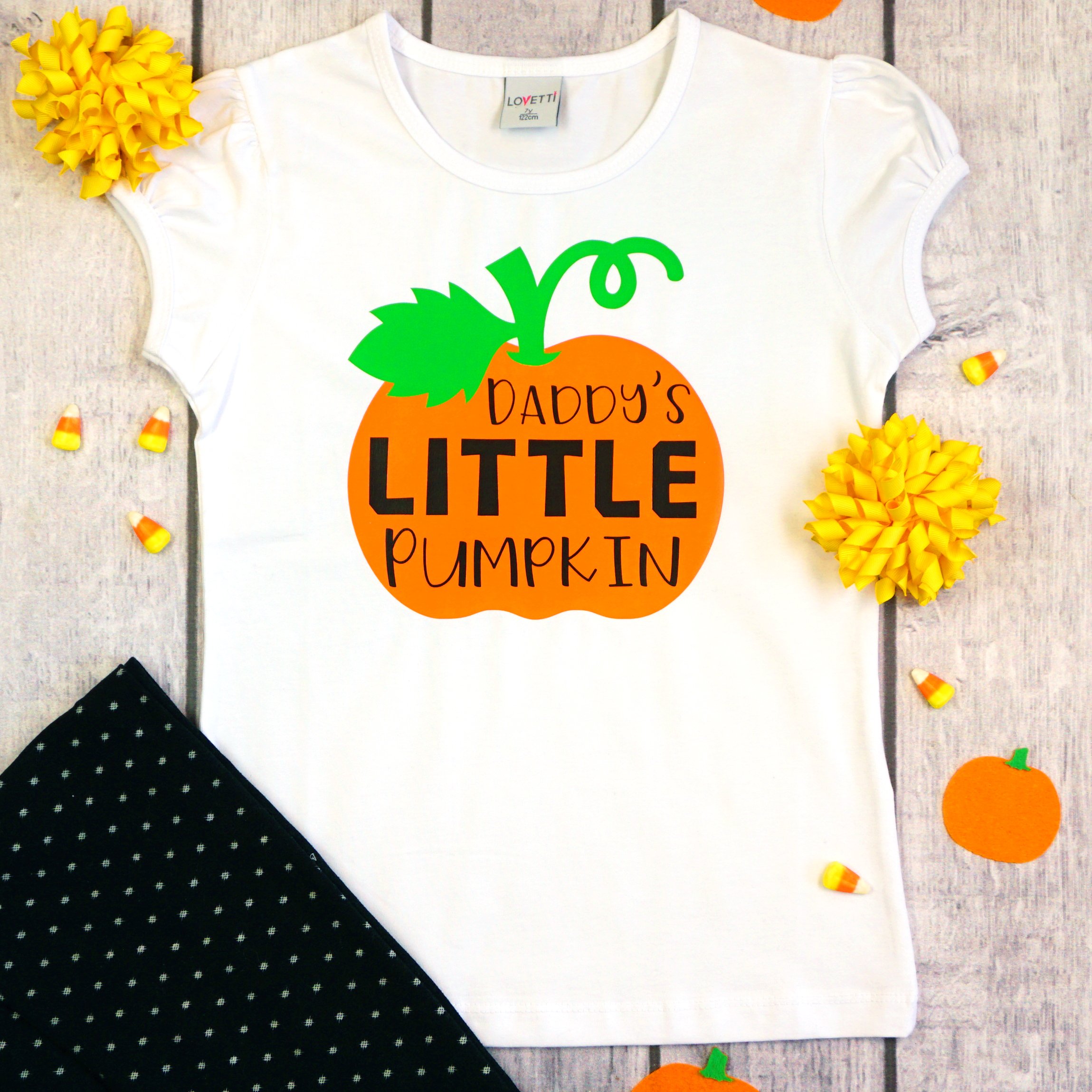 daddys little pumpkin t shirt 