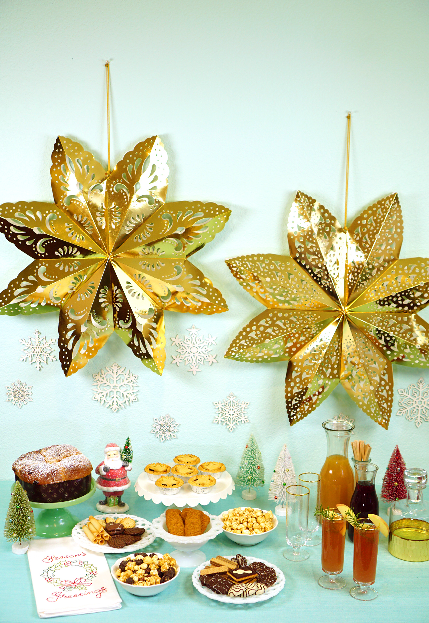 hallmark holiday movie party snack table