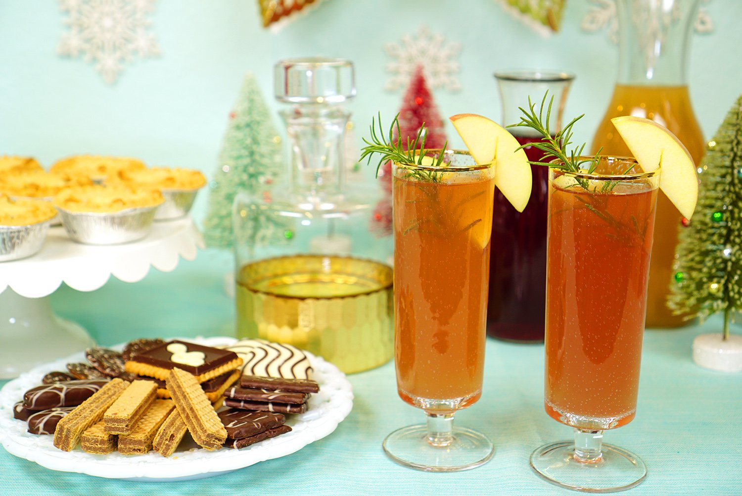 easy to make mimosas for christmas or holiday parties