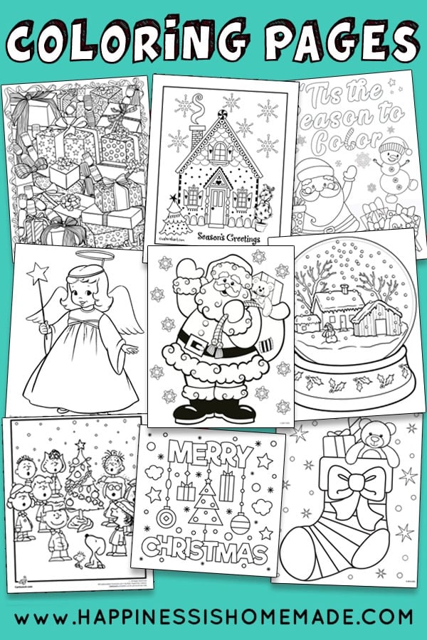 Free Printable Christmas Coloring Sheets Sarah Titus From Homeless To 8 Figures